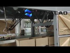 کنترل PLC خط بسته بندی خودکار نان 35-150 کیسه / دقیقه ظرفیت