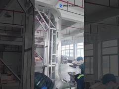 WL620 دستگاه بسته بندی فرم عمودی صنعتی پر کردن مهر VFF سیستم شکل گیری فیلم الکتریکی