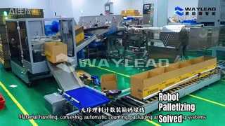 سیستم های جابجایی مواد، انتقال، شمارش خودکار، بسته بندی و پالت سازی