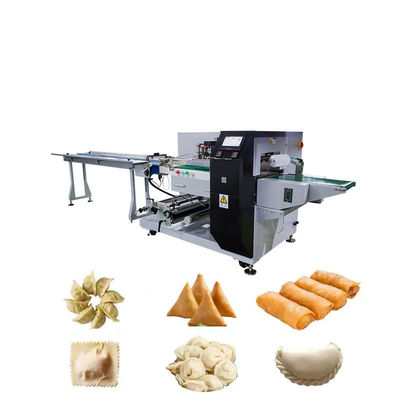 ماشین بسته بندی جریان 30-150 کیسه / دقیقه سرعت بسته بندی و طول بسته 120-300mm