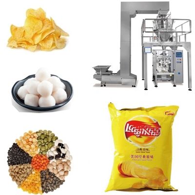 شکل عمودی تجاری پر کردن مهر کامل اتوماتیک دستگاه بسته بندی granule vffs