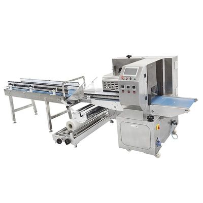 120-300 میلی متر دستگاه بسته بندی جریان با 3.1kw کل قدرت و 30-150 کیسه / دقیقه سرعت بسته بندی